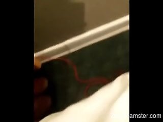 Animal sniffing and licking her Asian pussy here