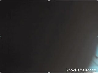 Homemade zoophilia grants amateur babe the best outcome